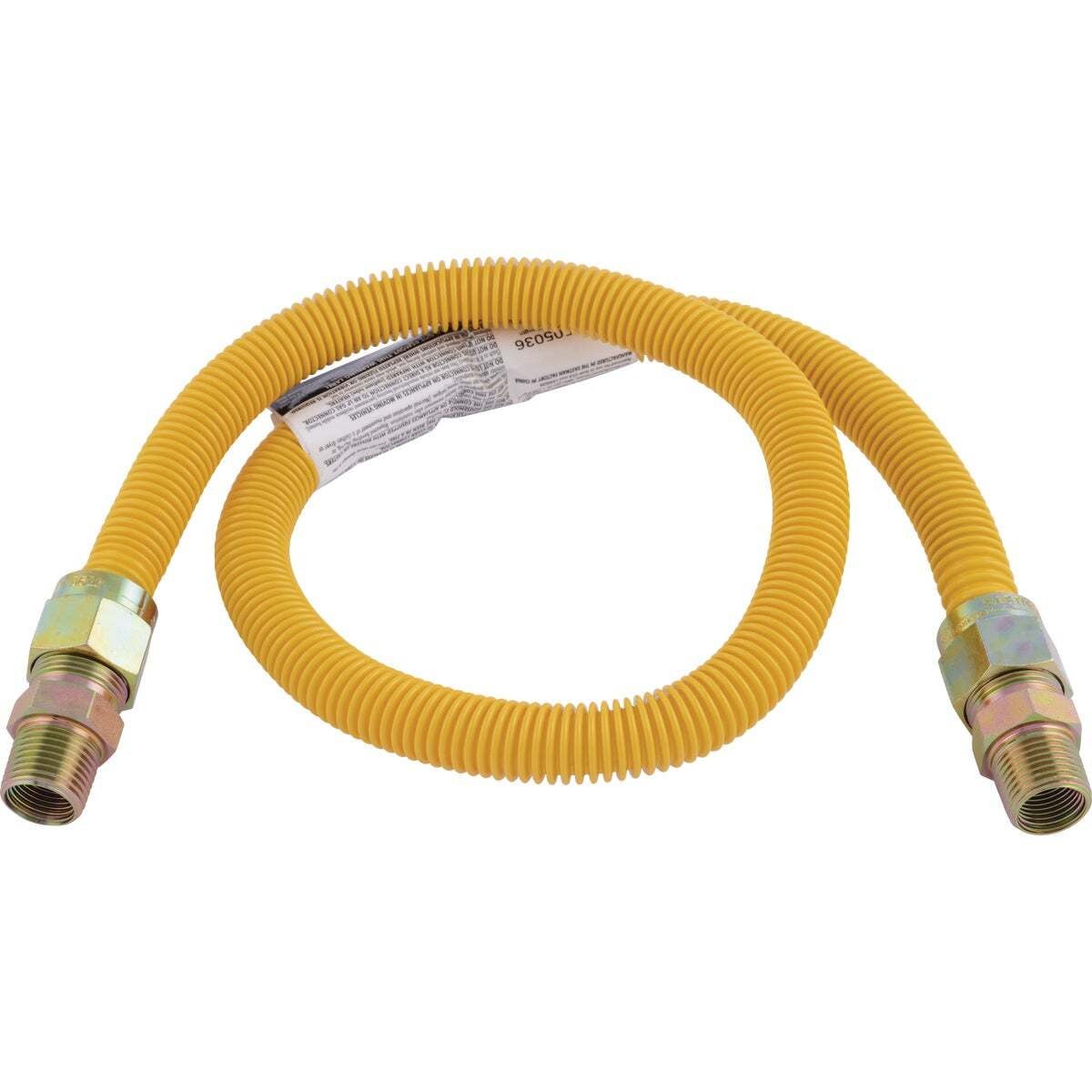 159406 0.63 in. OD x 36 in. Coated Stainless Steel Gas Connector