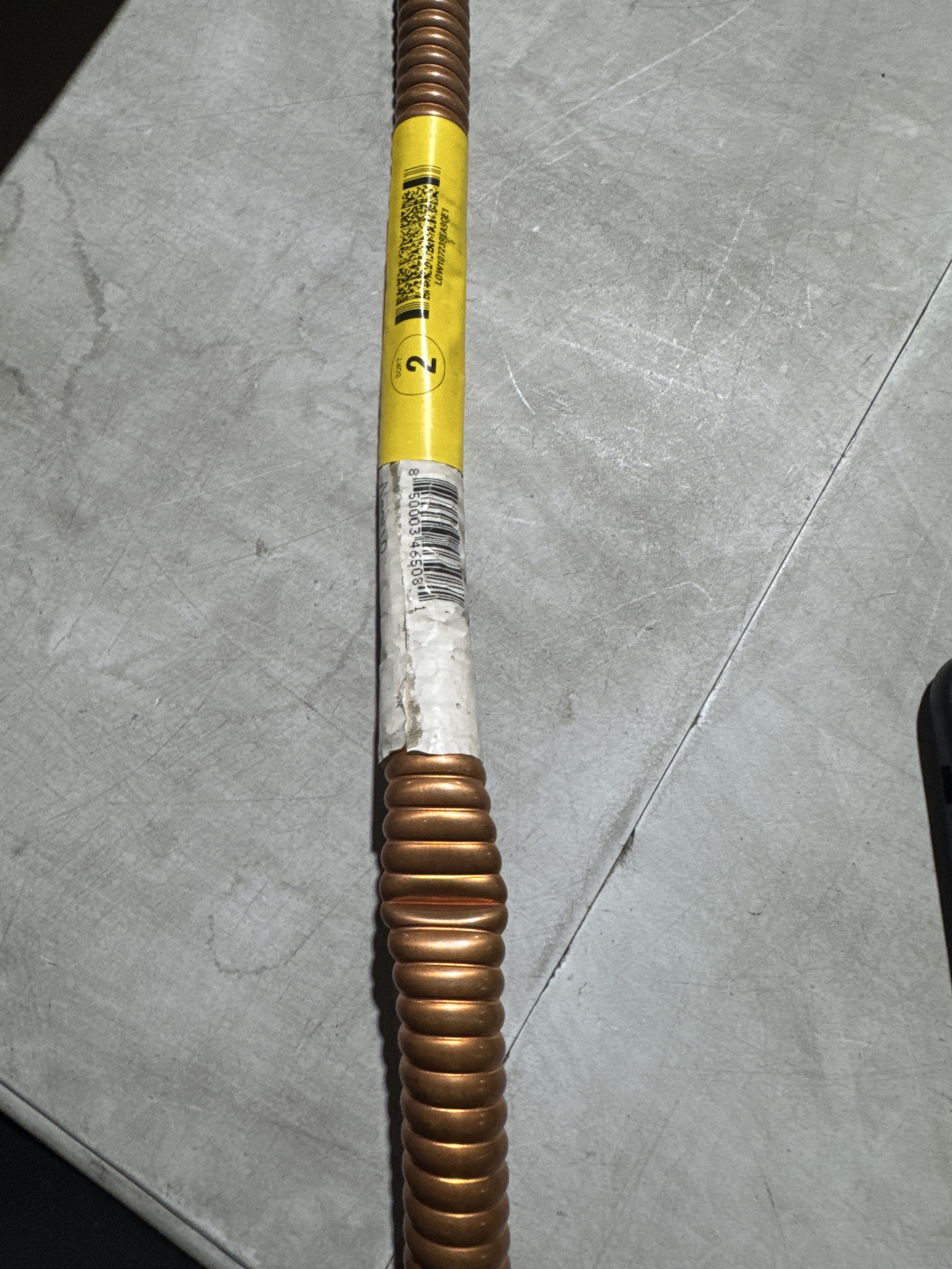 Apollo 3/4 x 24 Copper Water Heater Connector, WHC34F24V2