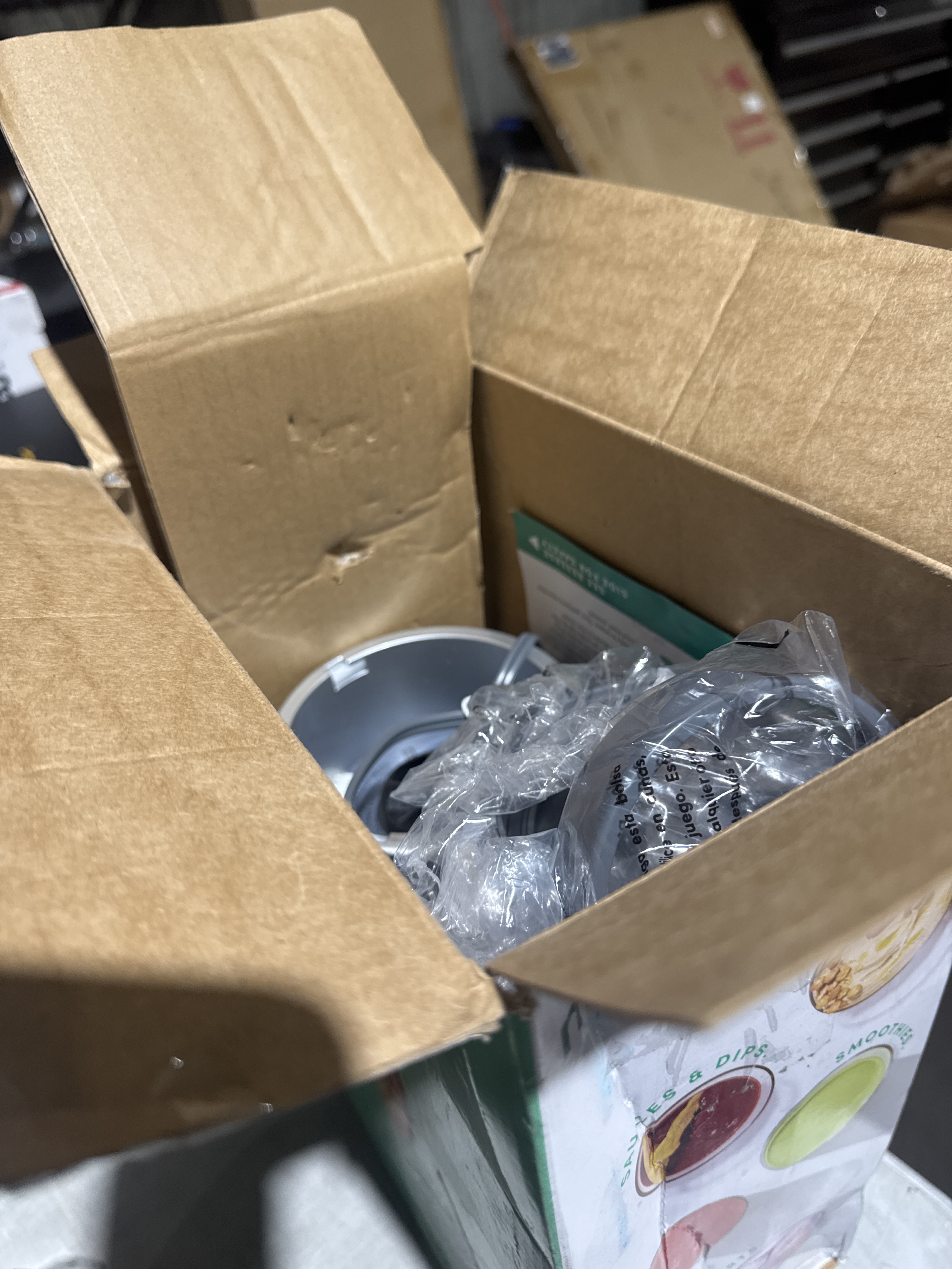 NutriBullet Silver Magic Bullet Superfood Nutrition Extractor Blender 8 Piece