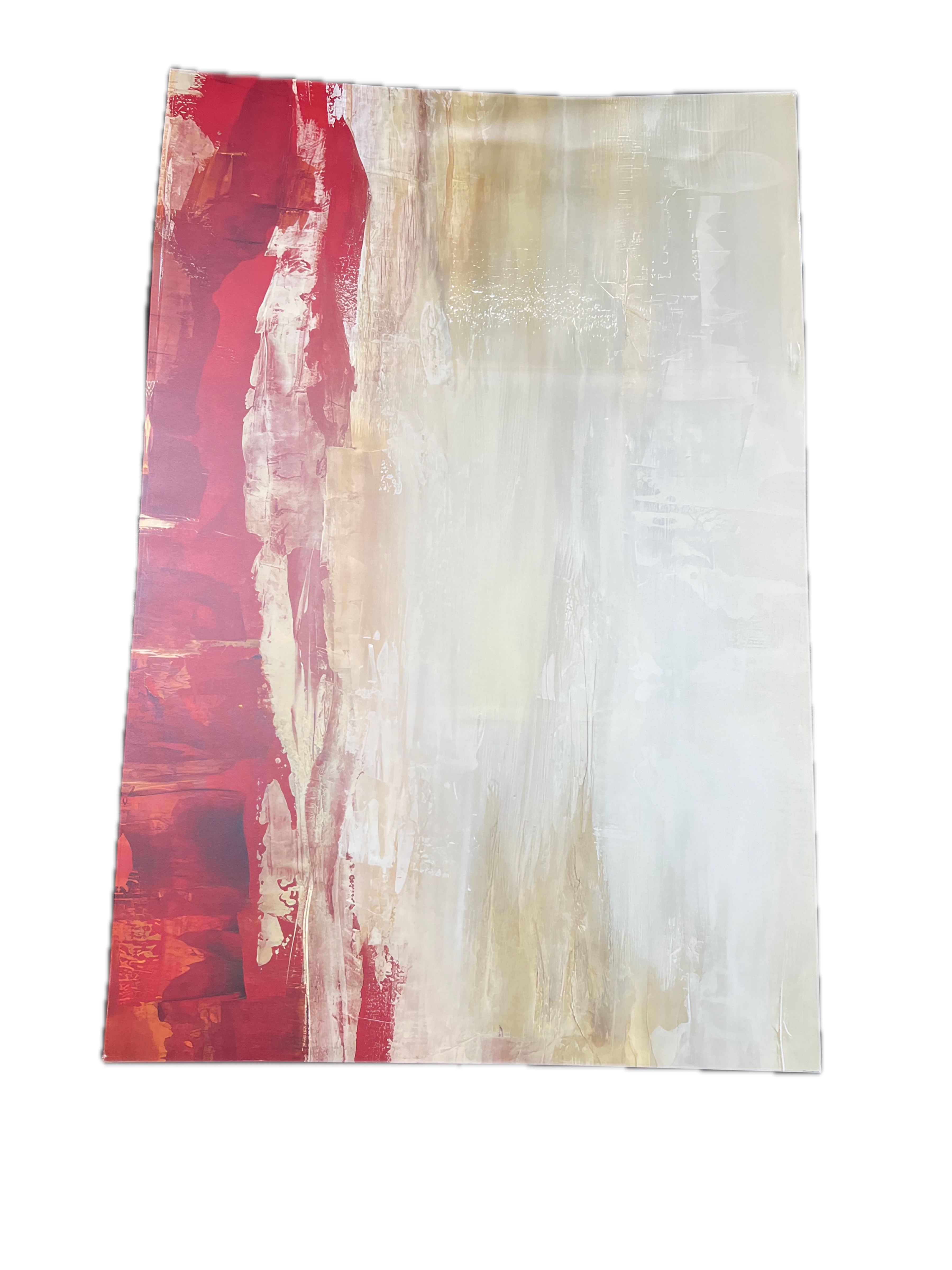 Winston Porter Brownish Paintish - Wrapped Canvas Painting