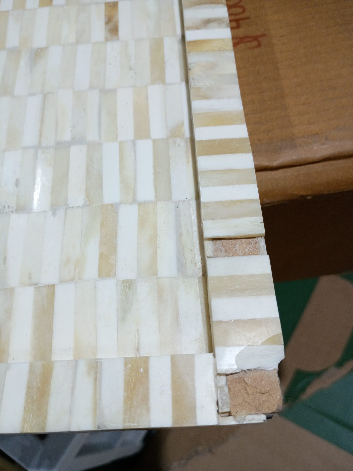 Bone and Brass Tray