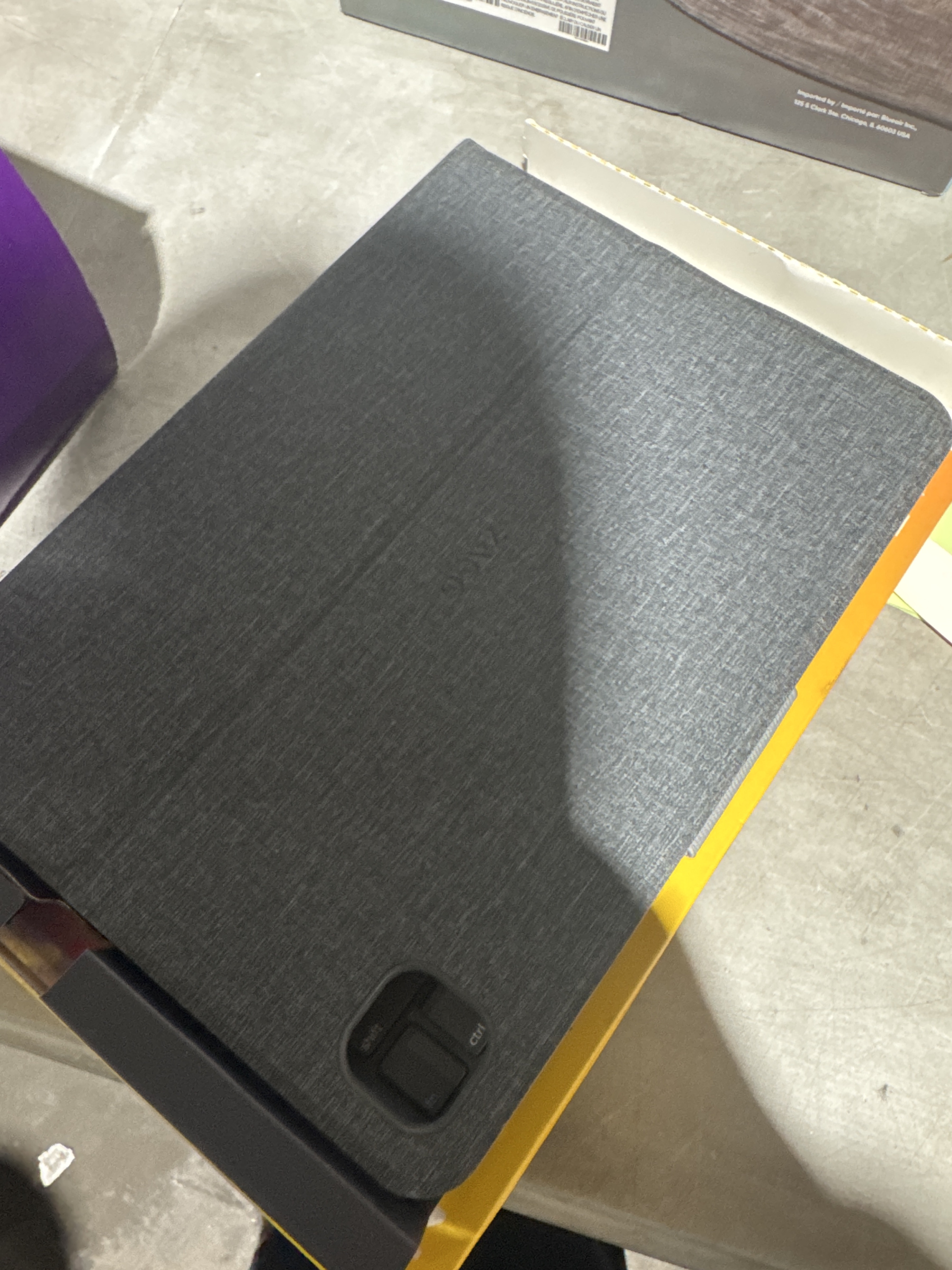 ZAGG Apple iPad Air 3 Keyboard Messenger Folio 2 - Charcoal
