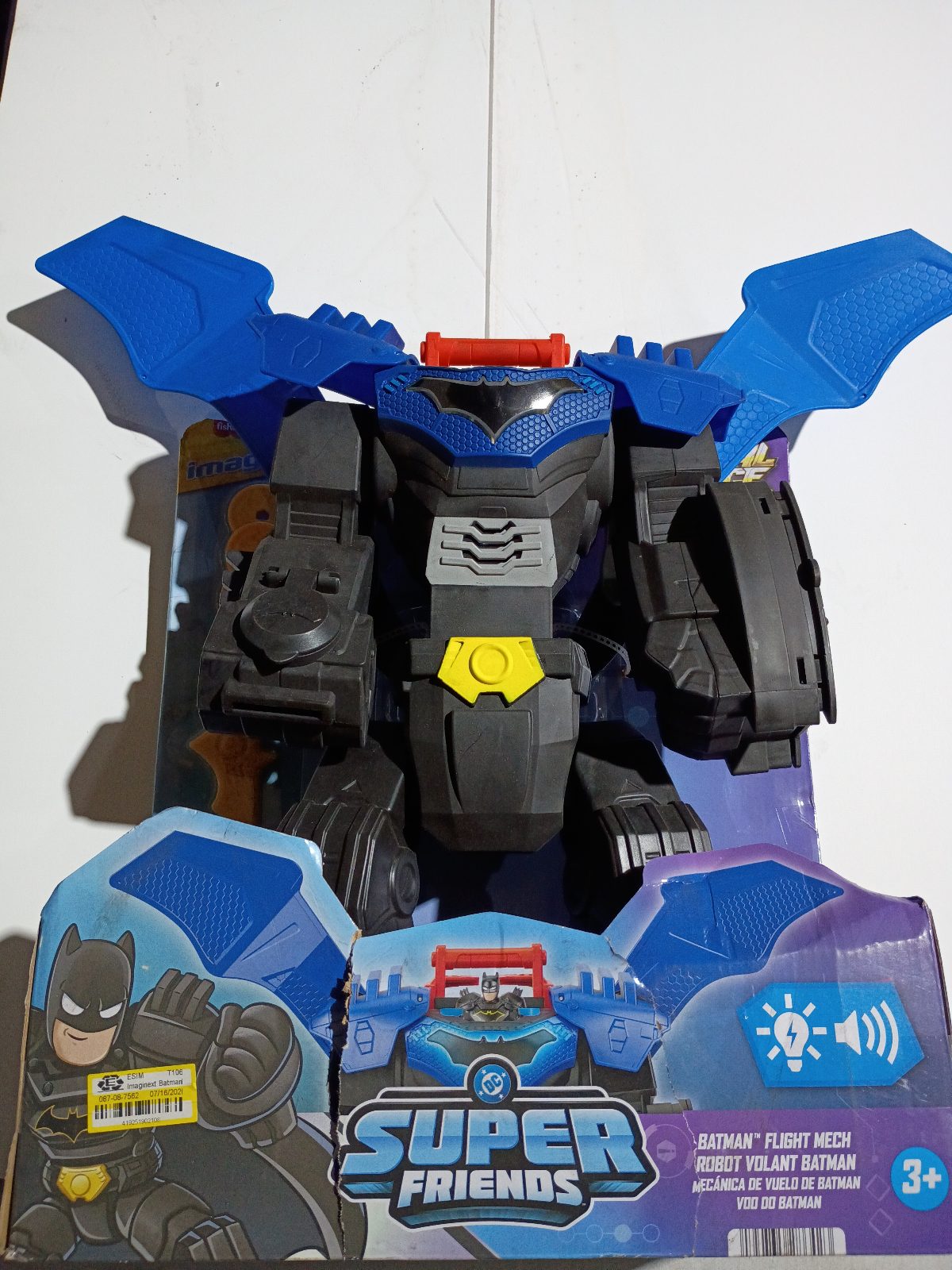 Imaginext Batman Mech Action Figure Playset - 4pk