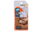 Safety 1st Outsmart Flex Child Safety Lock: Non-Adhesive Plastic, Tool-Free Assembly, Pressure-Mounted, Integrated Locking Mechanism