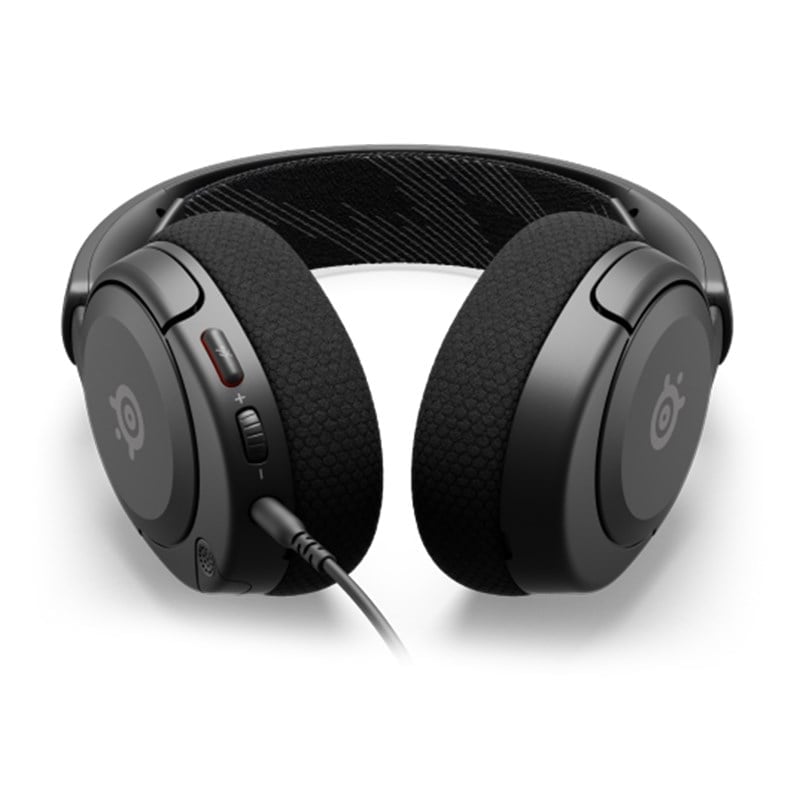 SteelSeries Arctis Nova 1 Multi-System Gaming Headset — Hi-Fi Drivers — 360° Spatial Audio — AirWeave Memory Foam — Sonar — Ultra Lightweight — Noise-Cancelling Mic — PC PS5 PS4 Switch Xbox