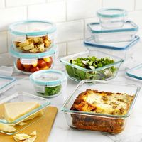 New Snapware Pyrex 18-piece Glass Food Storage Set, Airtight, Leak-Proof