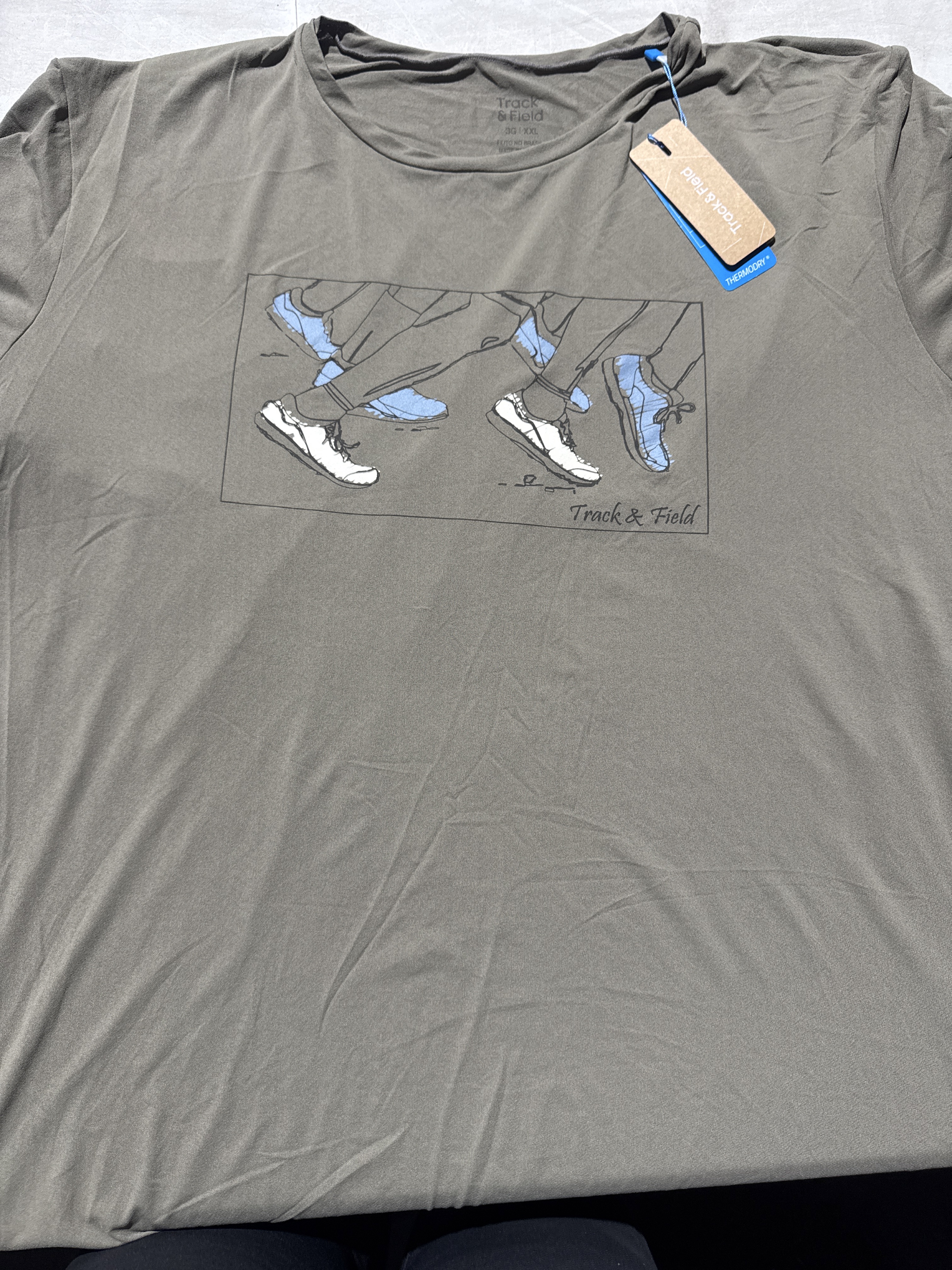 Men's Short Sleeve T-shirt Thermodry SIZE 3XL